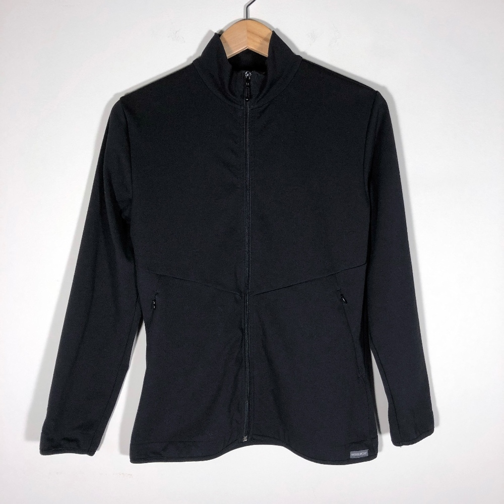 🖤 Woolrich Full Zip Black Jacket